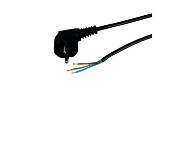 Zdjęcie: Przewód przyłączeniowy w osłonie gumowej OW 2x1,5 2,2 m POLMARK
