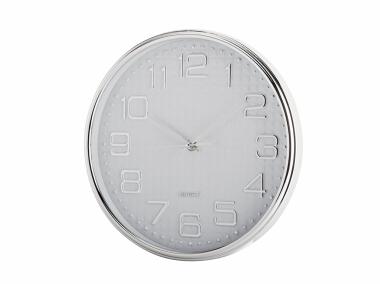Zdjęcie: Zegar ścienny Diamonds 25 cm biały FLORINA