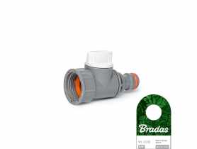 Przyłącze z zaworem GW/GZ 3/4" White Line BRADAS