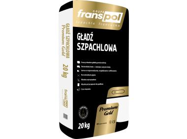 Zdjęcie: Gładź szpachlowa Premium Gold 20 kg FRANS-POL