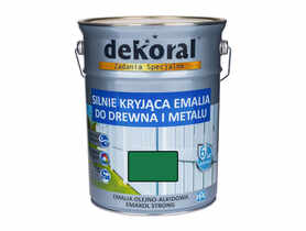 Emalia ftalowa Emakol Strong zielony soczysty 5 L DEKORAL
