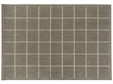 Zdjęcie: Dywan Patio 80x150 cm kratka ciemny szary MULTI-DECOR