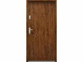 Drzwi wejściowe do mieszkań Bastion N-03 Dąb złoty 90 cm prawe ODO KR CENTER