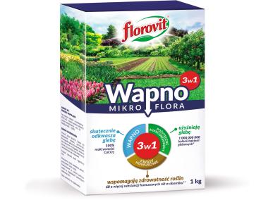 Zdjęcie: Wapno granulowane mikroflora karton 1 kg FLOROVIT