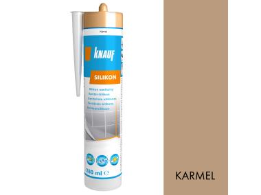 Zdjęcie: Silikon sanitarny karmel 280 ml KNAUF