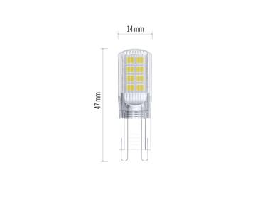 Zdjęcie: Żarówka LED Classic JC G9 2,5 W (32 W) 350 lm, ciepła biel EMOS