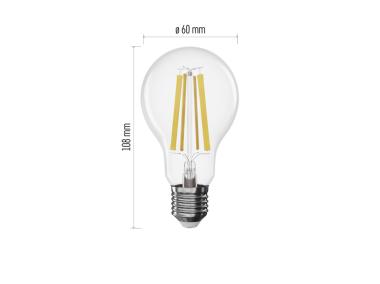 Zdjęcie: Żarówka LED Filament A60 E27 11W (100W) 1521 lm ciepła biel, ściemnialna EMOS