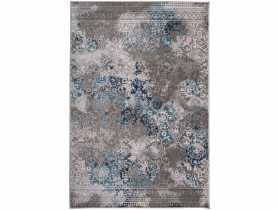 Dywan Estella 120x160 cm ornament szaro-niebieski MULTI-DECOR