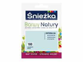 Tester koloru Barwy Natury lazurowy brzeg 180 25 ml ŚNIEŻKA