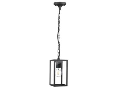 Zdjęcie: Lampa ogrodowa Malmo E27 wiszaca 88 cm czarna POLUX