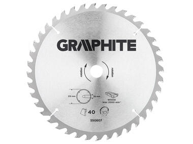 Zdjęcie: Tarcza do pilarki, widiowa, 315 x 30 mm, 40 zębów GRAPHITE