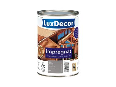 Zdjęcie: Impregnat do drewna 1 L szary LUXDECOR