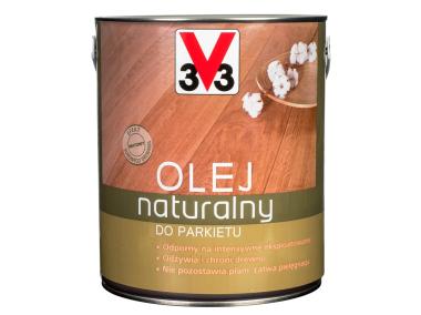 Zdjęcie: Olej naturalny do parkietu bezbarwny 2,5 L V33