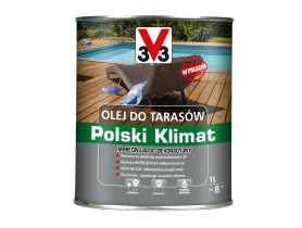 Olej do tarasów Polski Klimat 1 L Bezbarwny V33