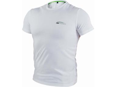 Zdjęcie: T-shirt sportowy męski biały runny m XL performance s-78741 STALCO