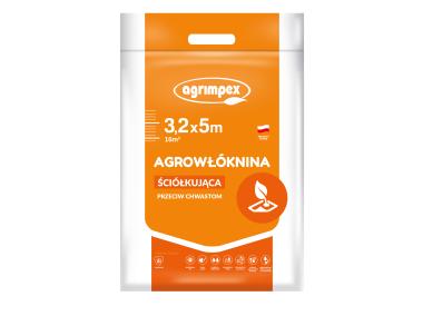 Zdjęcie: Agrowłóknina ściółkująca 50 g czarna 3,2 x 5 m AGRIMPEX