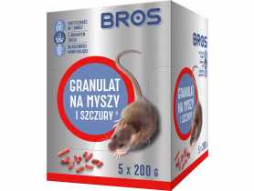 Granulat na myszy i szczury 1 kg BROS