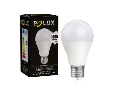 Zdjęcie: Żarówka LED A65 E27 12 W 1055 lm pc+aluminium POLUX