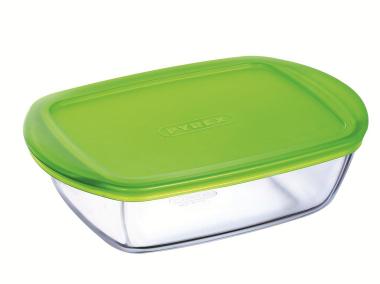 Zdjęcie: Naczynie Cook 28x28x8 cm - 2,7 L prostokątne z pokrywką PYREX