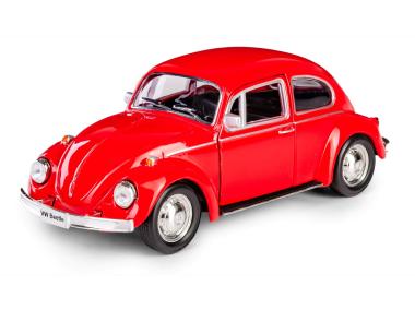 Zdjęcie: Model metalowy 5 Volkswagen Beetle 1967 czerwony RMZ