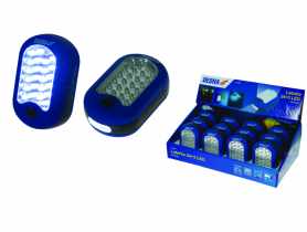 Latarka 24+3 Led z bateriami DEDRA