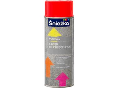 Zdjęcie: Spray fluoroscencyjny Multi czerwony 400 ml ŚNIEŻKA