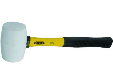 Zdjęcie: Młotek gumowy 900 g trzonek fiberglassbiałe HOME TOOLS