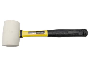 Zdjęcie: Młotek gumowy 900 g trzonek fiberglassbiałe HOME TOOLS