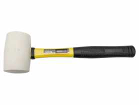 Młotek gumowy 900 g trzonek fiberglassbiałe HOME TOOLS