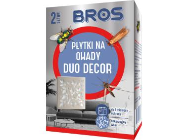 Zdjęcie: Płytki na owady, muchy Duo Decor 2 szt. BROS