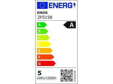 Zdjęcie: Żarówka LED Filament A60, E27, 5 W (75 W), 1 060 lm, neutralna biel EMOS