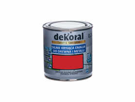 Emalia ftalowa Emakol Strong czerwony karminowy matowy 0,2 L DEKORAL