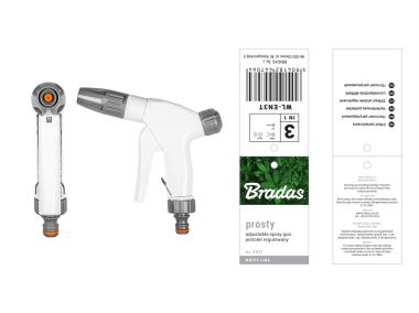 Zdjęcie: Pistolet prosty White Line BRADAS