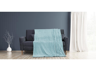 Zdjęcie: Koc Nessa babyblue 70x150 cm AMELIAHOME