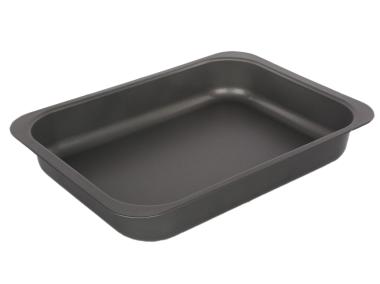 Zdjęcie: Blacha tłoczona szara 36x26 cm Non-Stick do pieczenia MONDEX