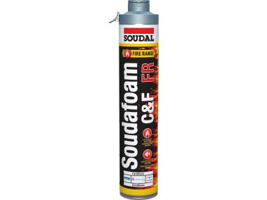 Zdjęcie: Pianka poliuretanowa Soudafoam FR Click & Fix 750 ml SOUDAL