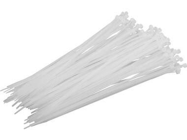 Zdjęcie: Opaski zaciskowe nylon białe 3,6x300 mm - 100 szt. PROLINE