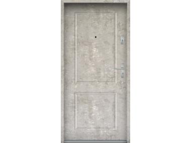 Zdjęcie: Drzwi wejściowe do mieszkań Bastion S-91 Beton naturalny 80 cm lewe OSP KR CENTER