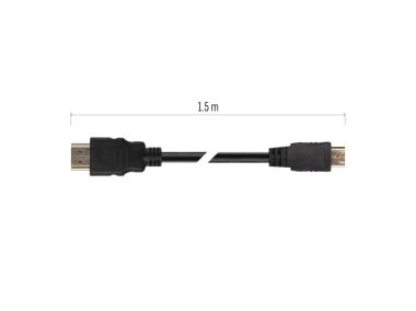 Zdjęcie: Przewód Hdmi 2.0 wtyk A - wtyk C, 1,5m EMOS