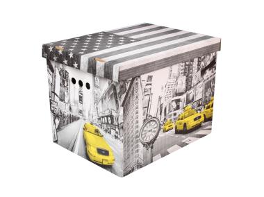 Zdjęcie: Pudło XL New York 2 szt. 32x32x42 cm BERTONI