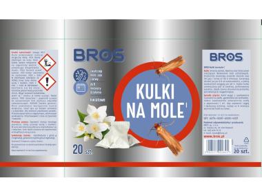 Zdjęcie: Kulki kwiatowe na mole 120 g BROS