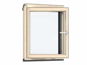 Okno kolankowe VFA 3068 drewniane otwierane na lewo, 94x115 cm VELUX