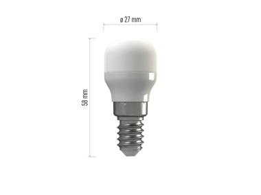 Zdjęcie: Żarówka LED do lodówki Classic ST26, E14, 1,8 W (17 W), 160 lm, neutralna biel EMOS