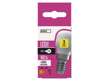 Zdjęcie: Żarówka LED do lodówki Classic ST26, E14, 1,8 W (17 W), 160 lm, neutralna biel EMOS