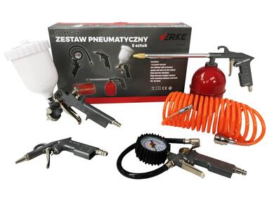 Zdjęcie: Zestaw pneumatyczny 5PCS VERKE