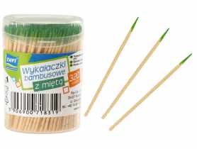 Wykałaczki bambusowe o zapachu miętowym 320 szt. RAVI