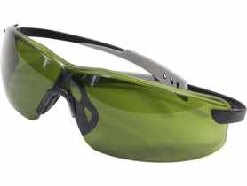 Okulary przeciwodpryskowe Ultra light zielone STALCO PERFECT