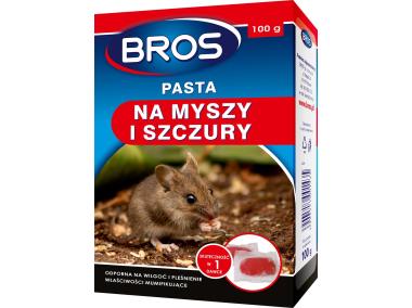 Zdjęcie: Pasta na myszy i szczury 100 g BROS