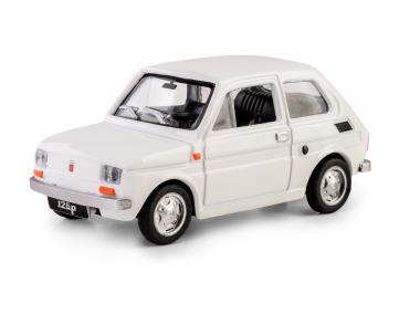 Zdjęcie: Model metalowy Fiat 126P biały DAFFI