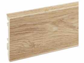 Listwa przypodłogowa PVC Masterline 1,3x8 cm, 2,2 m Copper wood Mat CEZAR